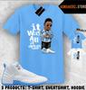 Футболка в тон AJ 12 Melo 2025 Для сочетания с кроссовками Сникерхед Biggie Футболка