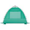 Beach Tent for 2 Persons Sea Green Quick Release Waterproof