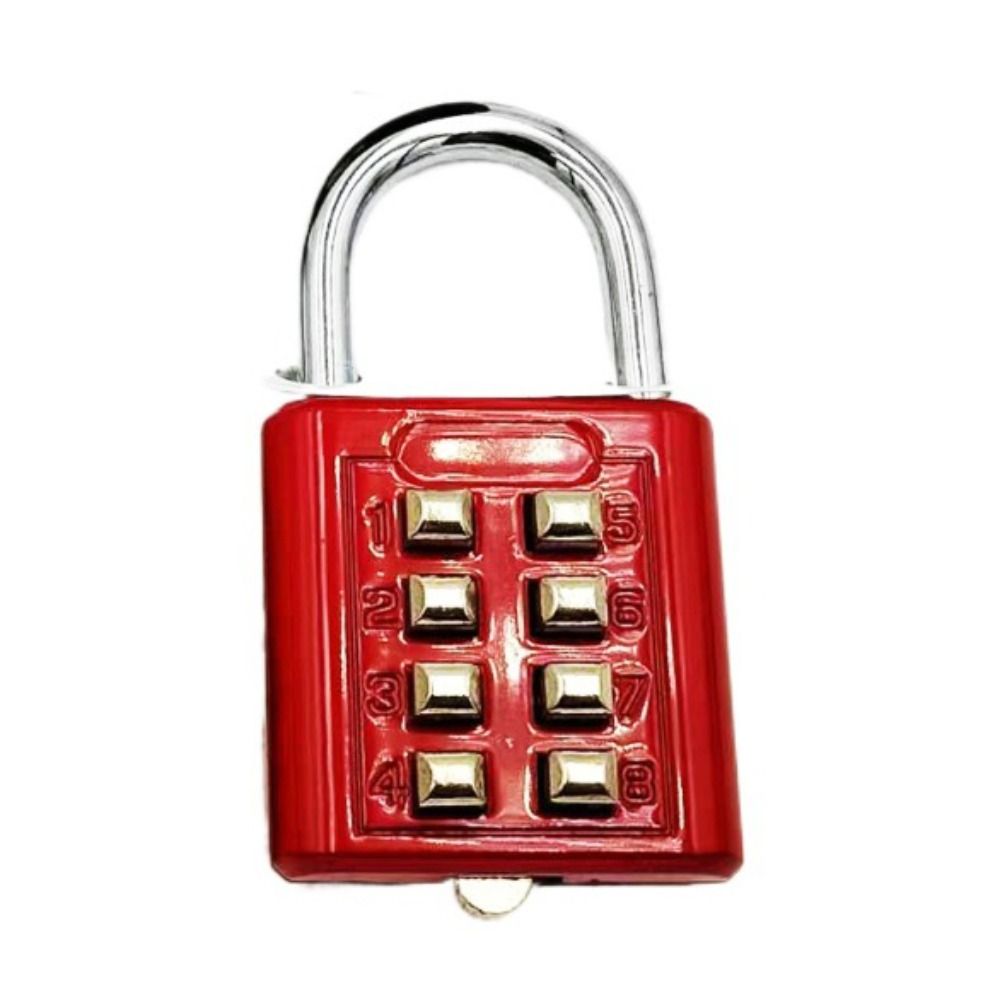 Smart Lock Combination Padlock 8 Digits Luggage Lock Travel Accessories Number Lock Suitcase