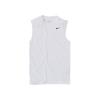Solid Color Logo Sleeveless Tank Top Men Tops White DX0992-100