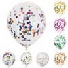 12-дюймовые латексные фольги, конфетти, украшения, воздушные шары на свадьбу, день рождения, Валентина, Хэллоуин, Рождественский фестиваль, события, товары для вечеринок