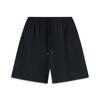 Удобные Простые Универсальные Свободного Кроя Однотонные Пятиточечные Повседневные Шорты Мужские шорты Черные AKSV207-2