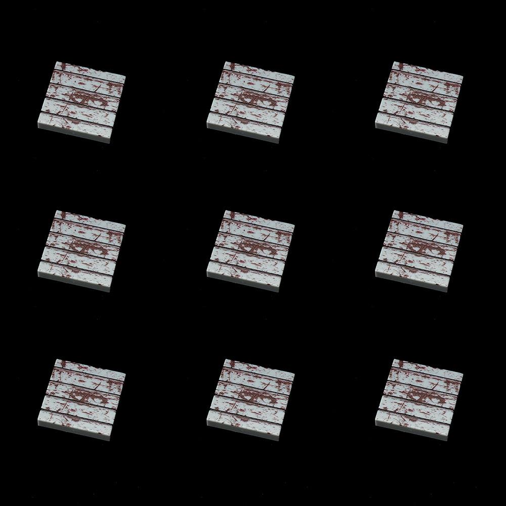 MOC 10PCS Printed 3068 Rusty Floor Pattern Building Blocks Scene Compatible Matching Board Bricks Particle Toy Children Kid Gift