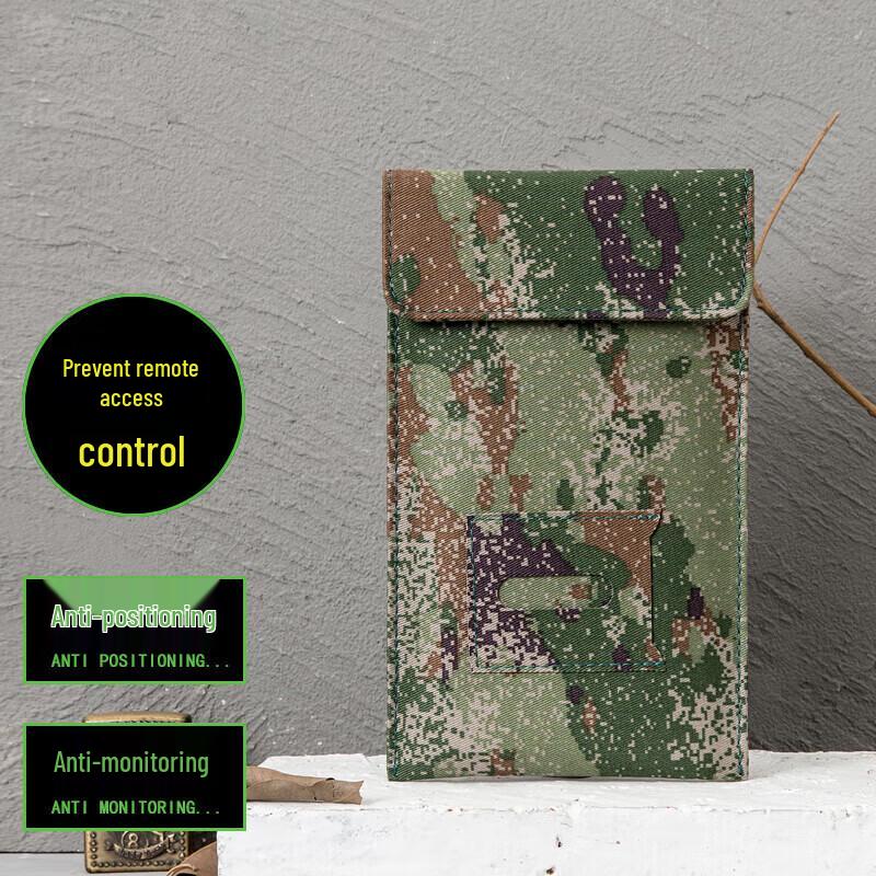 Ying Tu Signal Blocking Faraday Pouch for Phones & Tablets