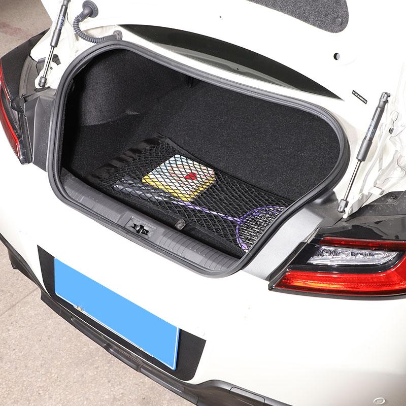 Для Subaru BRZ для Toyota GR 86 22 нейлоновый черный багажник автомобиля органайзер для хранения эластичная сетчатая сумка для багажа грузовой автомобиль