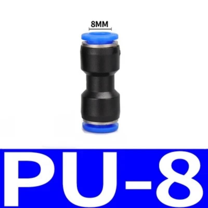 1PC PU PG пневматический быстроразъемный пластиковый шланг воздушная труба 4 6 8 мм 10 мм 12 мм 14 мм 16 мм прямое редукционное газовое быстроразъемное соединение