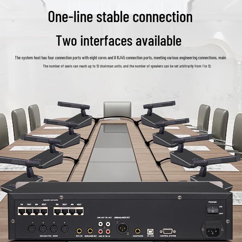 KaYouLa KYL-5100/5100S Wired Conference Microphone System (CN version)
