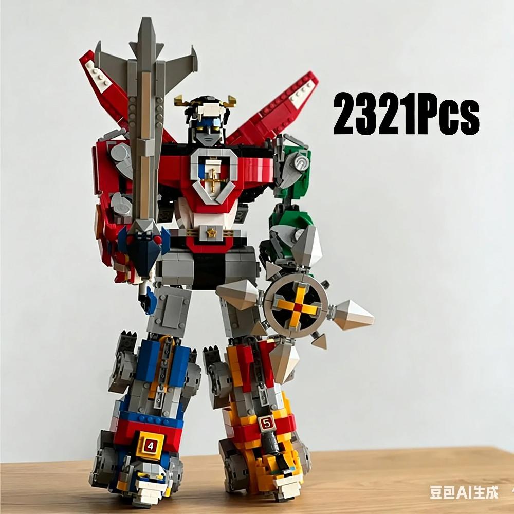 Новый конструктор MOC 2334 детали, Игрушка-конструктор Voltron, Подарок на день рождения, Рождество, Совместим с 21311
