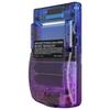 eXtremeRate Replacement Shell Full Housing Cover with IPS Upgraded for Game Boy Clear Compatible with GBC OSD Regular and Standard and IPS screen not