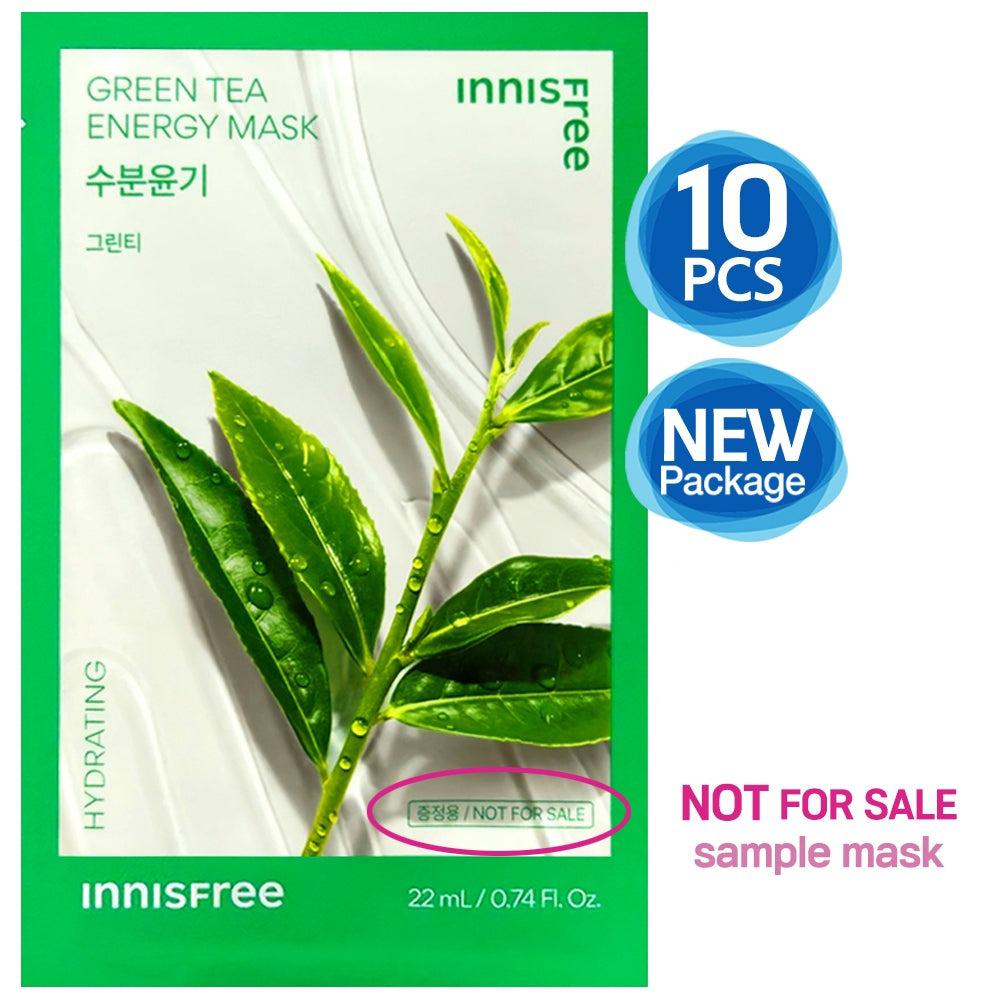 10pcs_[INNISFREE] Energy Mask 22mL (Green Tea) Sample