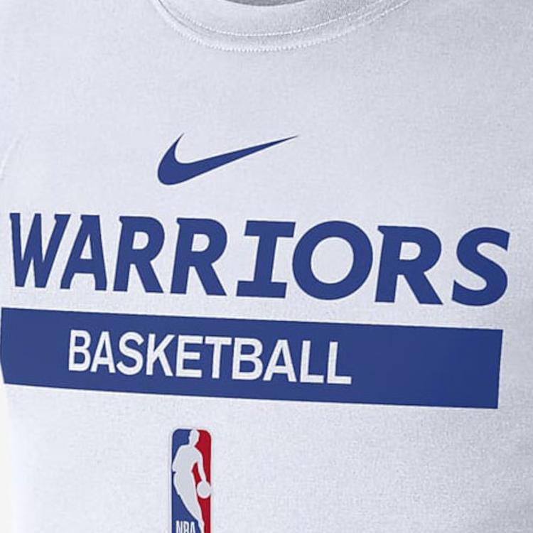 Nike Мужская футболка без рукавов Golden State Warriors Comfort с логотипом, белые DR6765-100