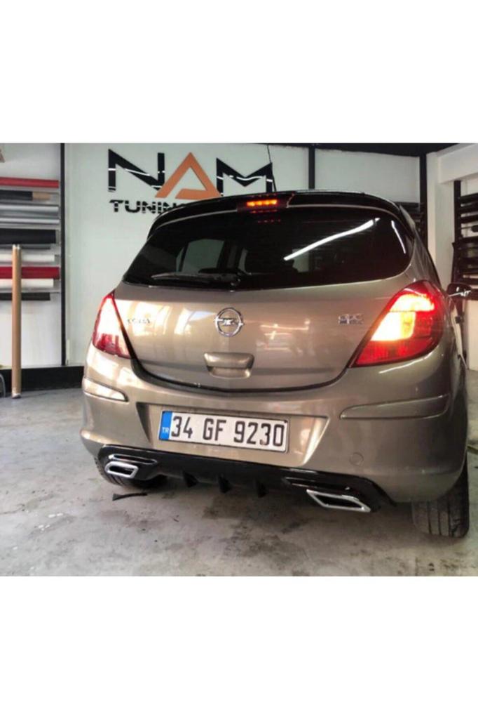 Для моделей Opel Corsa E Diffuser Rear Bumper 2014 года и более поздних