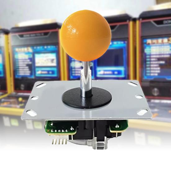 Joystick DIY High Response Non-delayed Arcade Game Fighting Stick Controller with Ball for Players