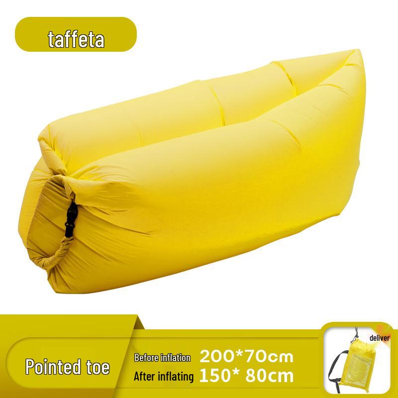 Junkaiwei Portable Inflatable Lounge Sofa with Pillow