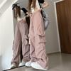 Шикарные ретро брюки с высокой посадкой, быстросохнущие, с широкими штанинами для женщин