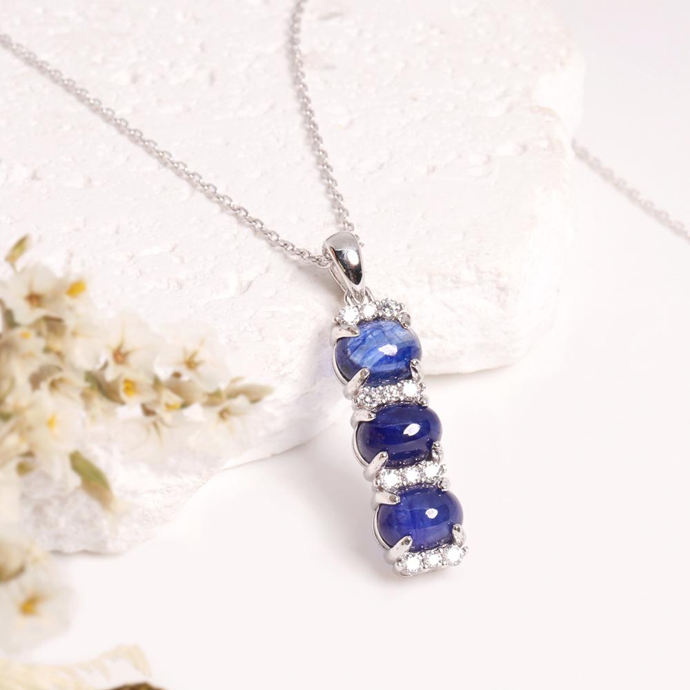 Серьги из серебра 925 пробы с натуральным наполненным стеклом сапфиром, подарок на годовщину для леди