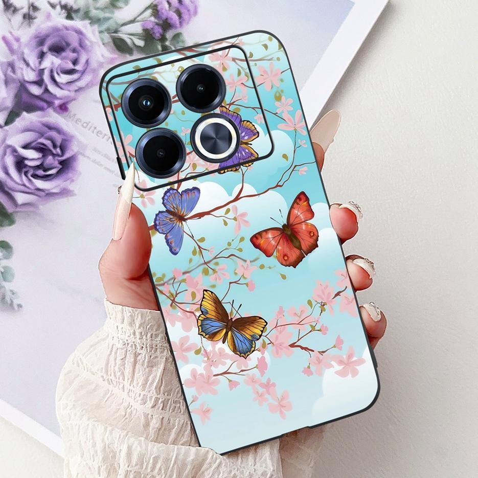 Чехол для Infinix Note 40 5G X6852 Новый Роскошный Расписной Чехол Мягкий Силиконовый Чехол для Телефона для Infinix Note 40 Pro Plus Note40 4G