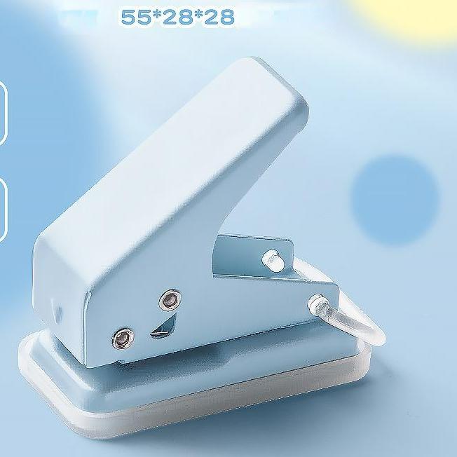 Мини-дырокол с одним кольцом, круглый дырокол, дырокол для бумаги, дырокол для карт, ручного счета, тетради, школьные и офисные принадлежности