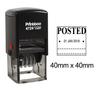 Printtoo Office Document Stationery Dater Stamp Self Inking With Posted Text Date Rubber