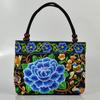 Yogodlns Original Ethnic Style Canvas Embroidered Women's Bag Handheld Small Bag Embroidery Handbags for Women
