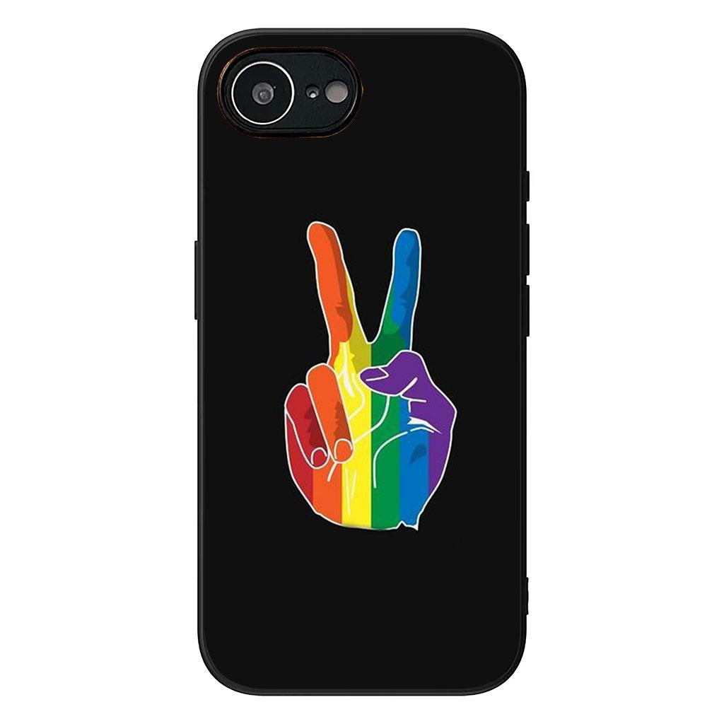 Для Motorola Moto G54 G05 G24 G45 G55 G75 G85 G15 G57 G86 Power Edge 50 30 Ultra Fusion neo Pro Чехол любовь есть любовь Радуга ЛГБТ