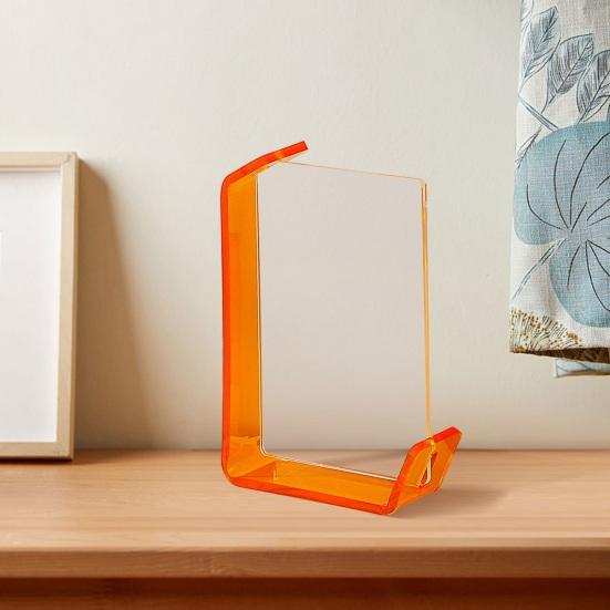 6/7-дюймовая плавающая фоторамка DIY двусторонняя горизонтальная вертикальная неоновая акриловая настольная декоративная фоторамка для домашнего офиса