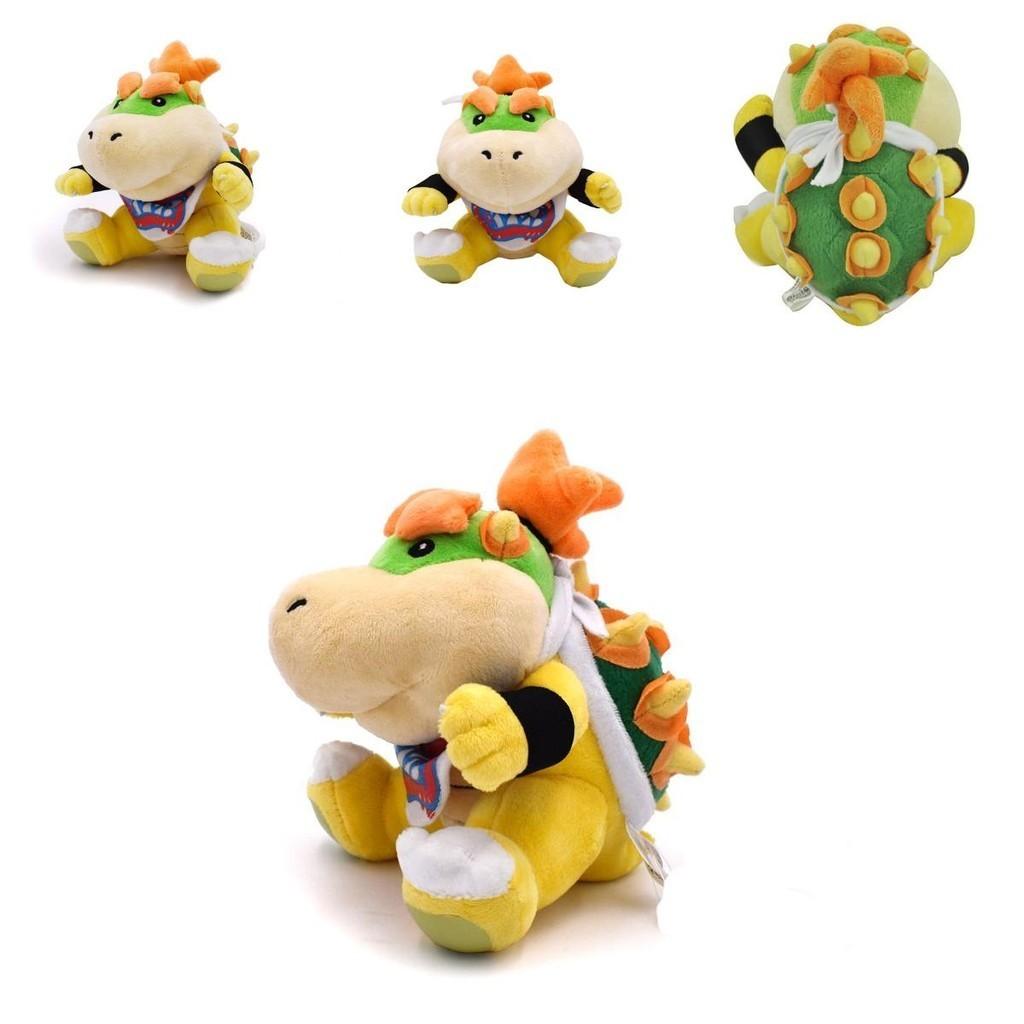 Soft And Cuddly Baby Bowser Jr 7" Plush Super Mario Bros Little Buddy Toy Koopa