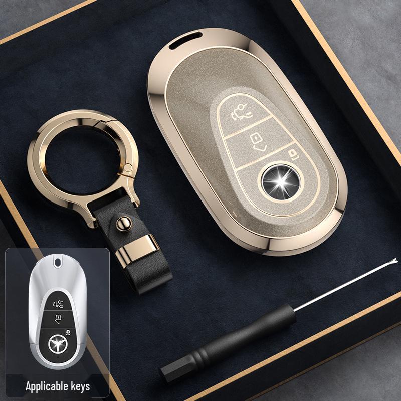 Mercedes-Benz Key Cover for C260L, C200L, GLC300L, GLC260L, E300L, A200L Models