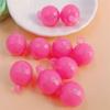 Ожерелье Macaron для детей ярких цветов, подарки для детей, бусины «сделай сам», в форме фонаря, 10 шт., браслет ручной работы