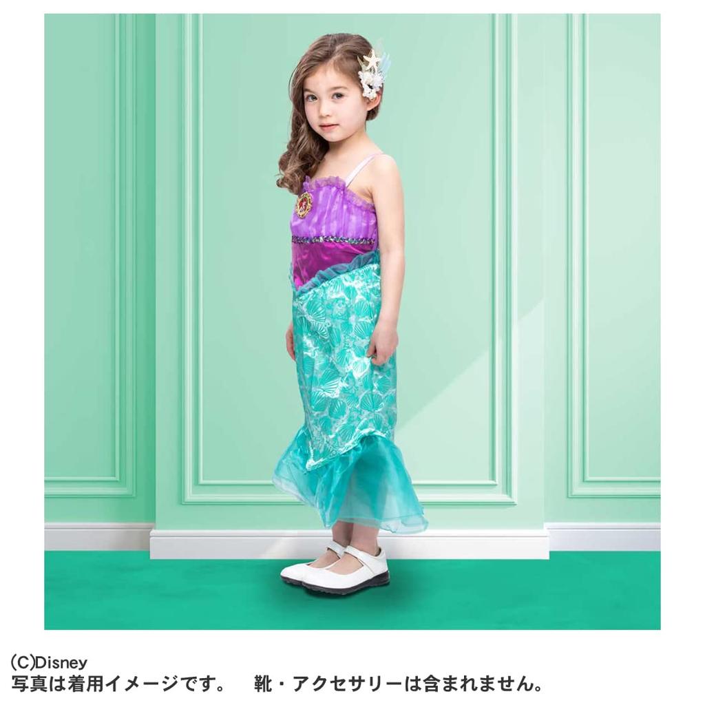 Sales Official TAKARA TOMY Disney Princess Sparkly Stylish Dress Ariel [Domestic Product] 100cm-110cm