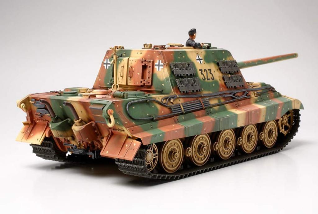 Tamiya Military Miniature Series Немецкая армейская тяжелая САУ Jagdtiger, ранняя модель из пластика 35295 1/35 № 295