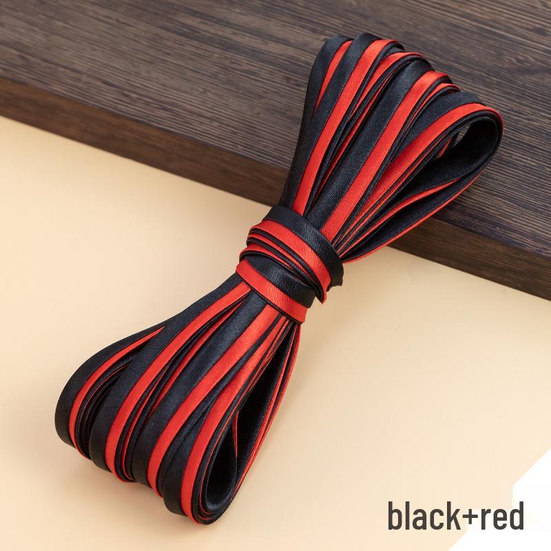 Атласная окантовка Hengmeihe Cheongsam - 1 см подобранные по цвету полоски для подгибки для аксессуаров одежды