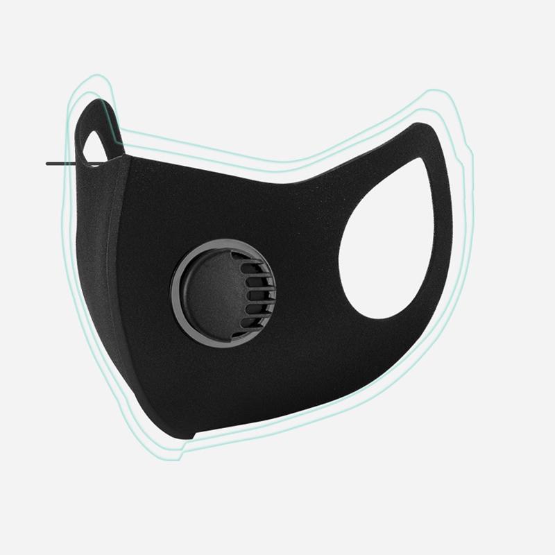 1 шт., очищающая воздух маска для лица, противопылевой фильтр для рта, маски, моющийся респиратор