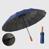 Automatic Storm-resistant Large Anti UPF50+ Umbrella Sun Rain Folding Dual-purpose Business Umbrella