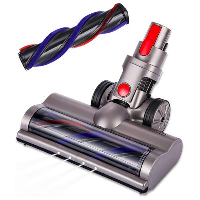Турбо электрическая моторизованная щетка для Dyson V7 V8 V10 V11 V15 щетка-очиститель головка со светодиодной подсветкой для ковровой плитки твердого пола