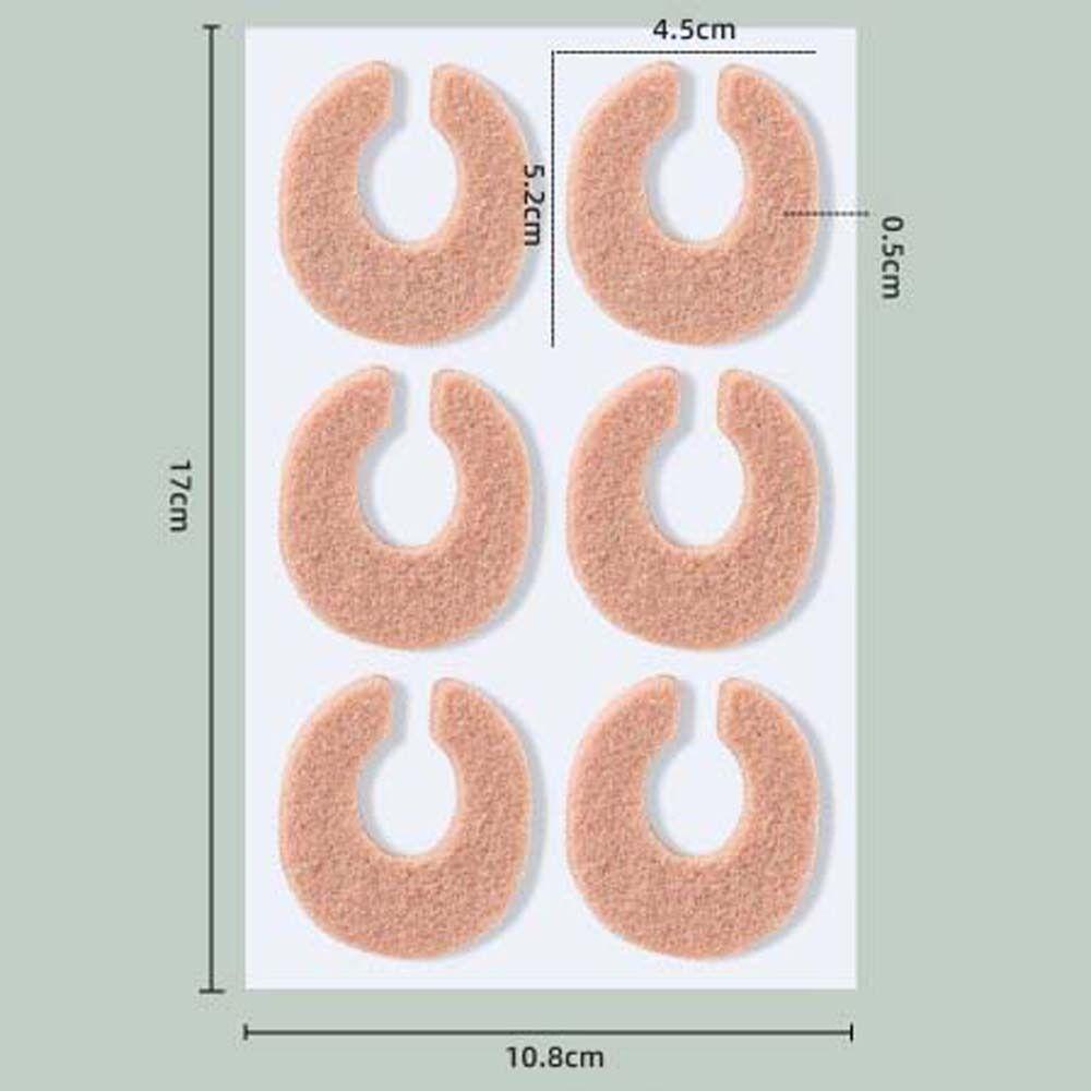 Войлочные подушечки для пальцев, защита от бурсита стопы, подушечки для мозолей, подушечки для мозолей, противоизносные наклейки для ног