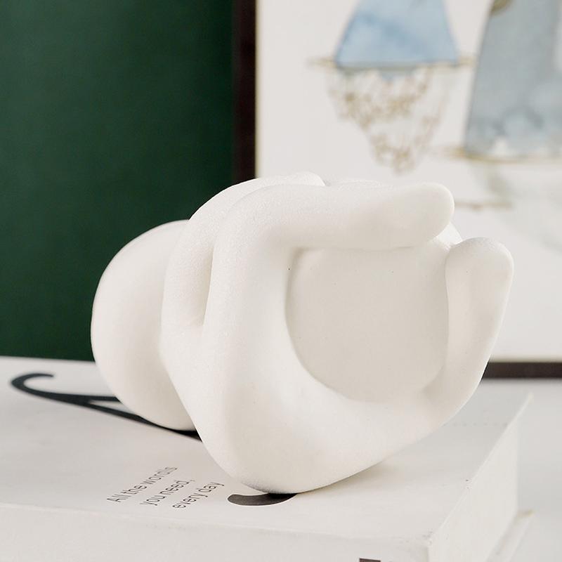 Абстрактная керамическая маленькая цветочная ваза креативная мясистая зеленая ваза для растений контейнер для домашнего рабочего стола украшения поделки садовые украшения