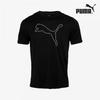 Galleria Puma Performance CaT Men S Black ShorT Sleeve Round T ShirT