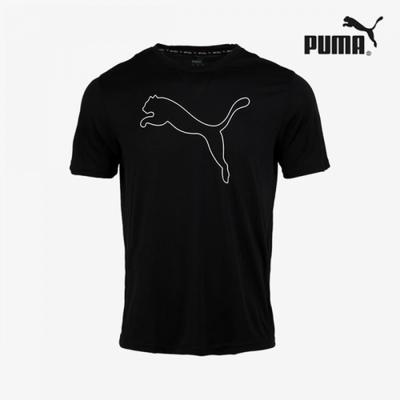 Galleria Puma Performance CaT Мужская черная футболка с коротким рукавом