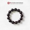 Natural Small-Leaf Sandalwood Bracelet, Unisex Prayer Beads, Single Strand, 0.8, Old Material, 108 Beads