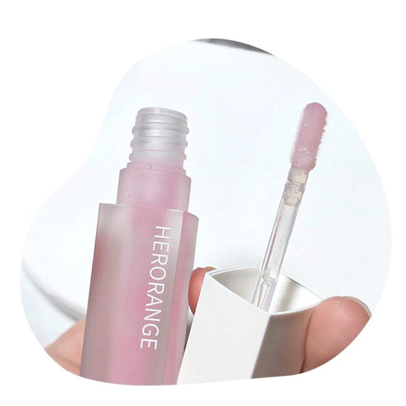 HER ORANGE ~ Floating Light Lucid Water Freeze Sensation Блеск для губ Увлажняющий увлажняющий крем для губ Осветляющий линии губ Женская помада