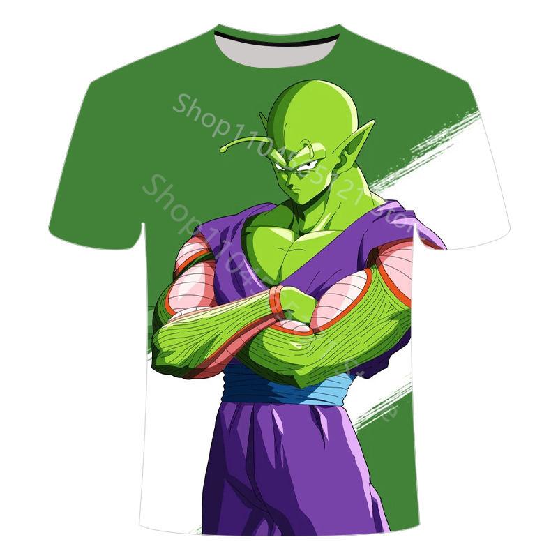2026 Стильная летняя мужская футболка Dragon Ball Super Повседневная Аниме Дети