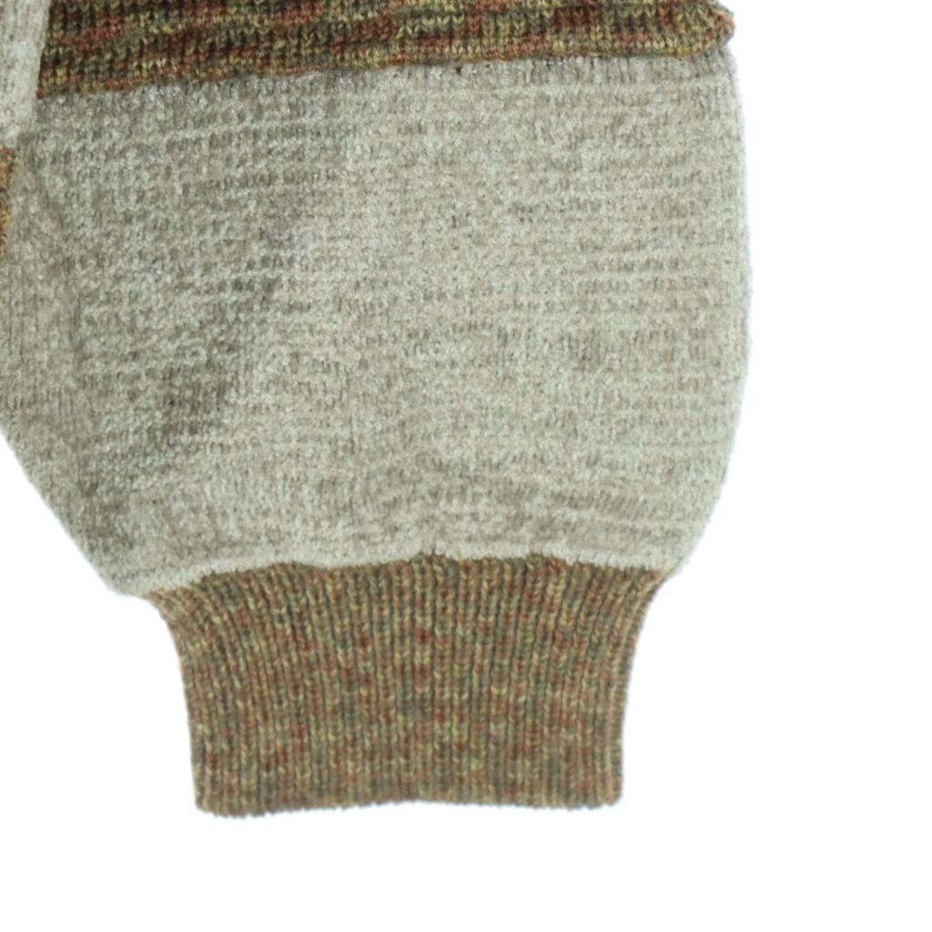 Beauty products CORSINI made in Japan Check Pattern Long sleeve wool sweater Men's Used