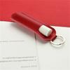 Women Portable Mini Lipstick Bag Keychain PU Leather Lip Gloss Bag Case For Travel