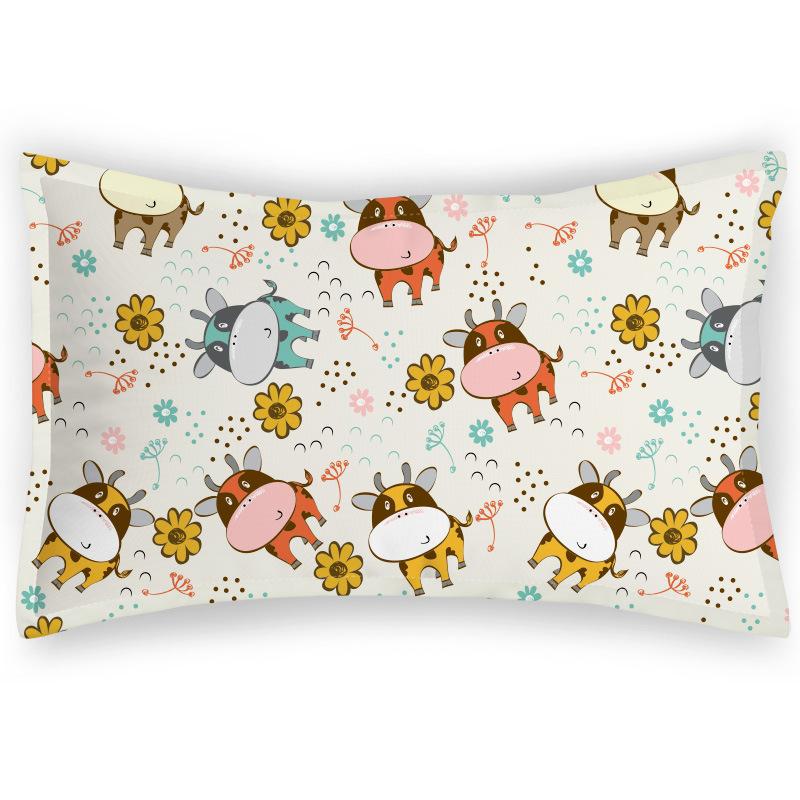 Мистер. Сумка в китайском стиле Наволочка-подушка с коровьим принтом Детская мультяшная наволочка Наволочка с цифровой печатью