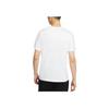 Nike Alphabet Print Round Neck Sporty Breathable Short Sleeve T-Shirt Men Tops White DJ9001-100