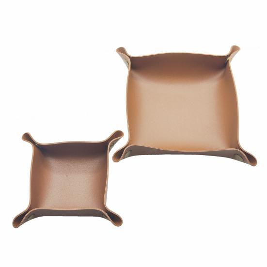 Многофункциональный складной лоток для хранения, однотонная подставка под кофейные чашки, декоративный органайзер для хранения ювелирных изделий