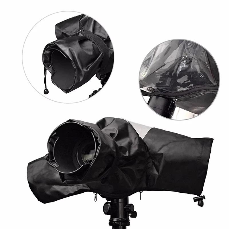 Waterproof Dslr Camera Cover, Dustproof Rain Poncho For Mid-long Lens, All-weather Sandproof Protector Photography Shooting Gear