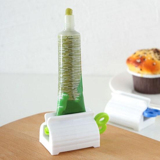 Практичный выдавливатель зубной пасты, многоразовый дозатор косметики, пластиковый выдавливатель зубной пасты для отеля