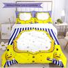 3pcs Duvet Cover Set (1*Duvet Cover + 2*Pillowcase, Without Core), Bananas in Pyjamas Print Soft All‑Season Bedding Set, Home Bedroom Decor Gift